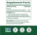 MegaFood Vitamin D3 2000 IU (50 mcg) - Vitamin D Supplements With Real Food, Immune Support, Supports Bones, Teeth & Muscles, Vegetarian, Certified Non-GMO, Kosher – 90 Tablets, 90 Servings - Image 2