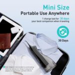 COSLUS Water Dental Flosser Teeth Pick: Portable Cordless Oral Irrigator 300ML Rechargeable Travel Irrigation Cleaner IPX7 Waterproof Electric Flossing Machine for Teeth Cleaning C20(F5020E) - Image 6