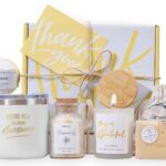 Thank You Gifts for Women Spa Thoughtful Unique Office Gift Mothers Day Gifts for Coworker Nurse Friends Men Boss Employee Secretary Hostess Teacher Mom Her Appreciation Gift Boxes Holiday Gift Basket