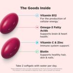 OLLY Ultra Women's Multi Softgels, Overall Health and Immune Support, Omega-3s, Iron, Vitamins A, D, C, E, B12, Daily Multivitamin, 30 Day Supply - 60 Count - Image 5