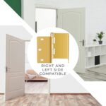 Handicap Brass Expandable Door Hinges - Offset Hinges for Doors - 3 Pack - Image 5
