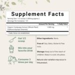 Micro Ingredients Organic Cordyceps Mushroom Extract Powder, 8 Ounces | 100:1 Fruit Body & Mycelium Extract | Active Polysaccharides & Cordycepic Acid | Supports Energy & Immune Health - Image 2