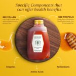 100% Raw Unfiltered Honey, Bulk by Pure Southern Honey [ 3 lb] - Authentic, USA - Made Gallberry Honey - Pure Unheated - Non - GMO, Unsweetened, Sugar - Free, USA Made - Pour Jug With Flip Top (3 lb) - Image 2