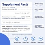 Essential Stacks Saccharomyces Boulardii Probiotics (Non-GMO & Gluten Free) - 5 Billion CFUs for Gut Health (60 Capsules) - Image 3