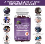 Glucosamine Chondroitin Gummies - Extra Strength Joint Support Supplement with MSM & Elderberry for Natural Joint, Antioxidant Immune Support for Adults, Men & Women-(2 Pack) - Image 4