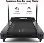 THERUN Incline Treadmill for Running and Walking, 300 lbs Weight Capacity Folding Treadmill with 0-15% Auto Incline, Wide Belt, 3.5HP, App, Heart Rate - Image 5