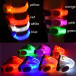 Premium LED Light Up Armband, Reflective Adjustable Wearable Silicone Running Belt Strap/Waterproof Glow in The Dark for Running Jogging Walking Cycling Concert Camping Outdoor Sports - Image 3