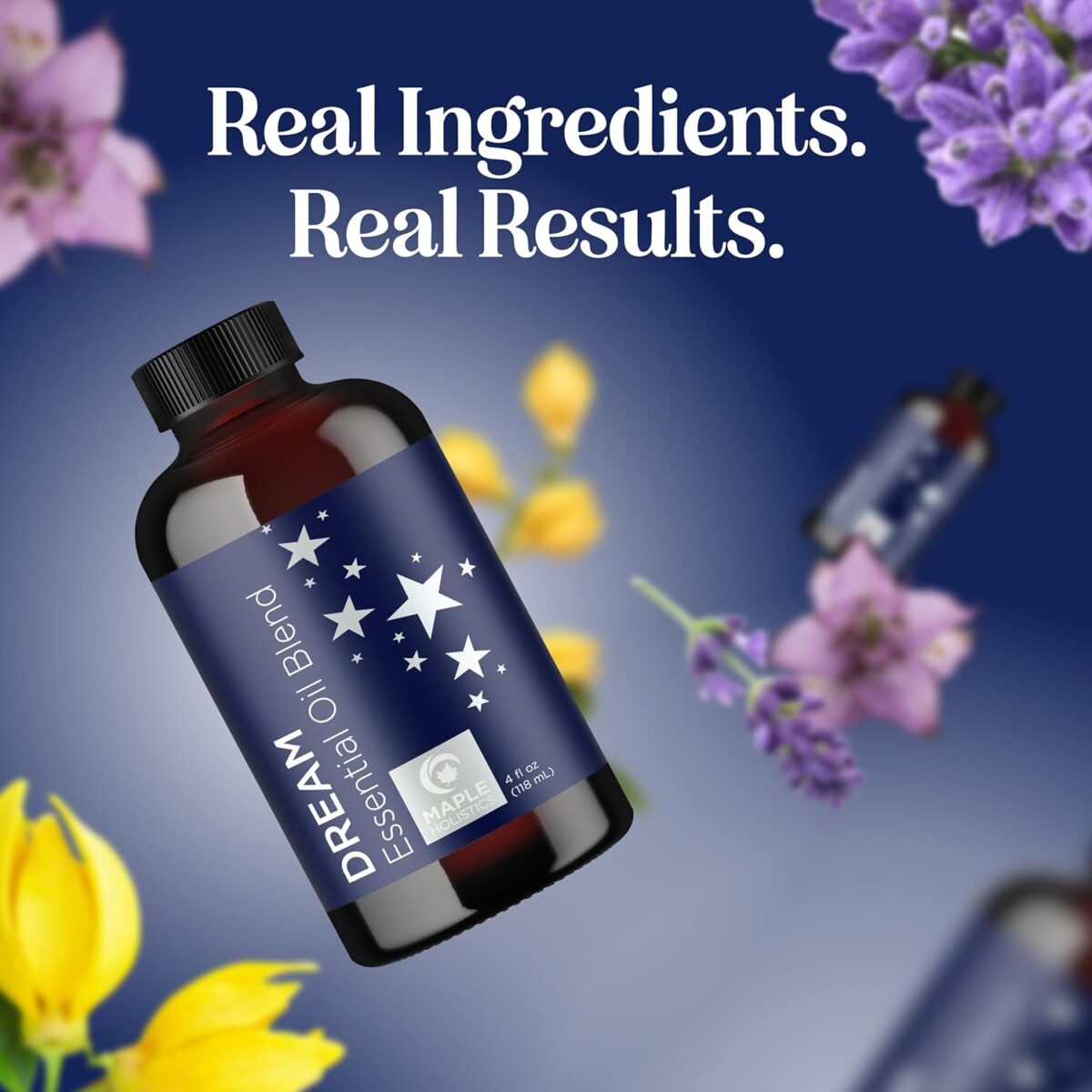 Sleep Essential Oil Blend for Diffuser - Dream Essential Oil for Diffusers Aromatherapy and Wellness with Ylang-Ylang Clary Sage Roman Chamomile and Lavender Essential Oil for Nighttime Support 4oz - Image 10