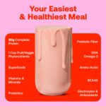 Happy Viking Strawberry Protein + Superfoods Powder, Created by Venus Williams, 20G Protein, Low Carb, Keto, Vegan, Gluten-Free, Non-GMO, Superfoods, Complete Meal Replacement, 1 Canister (24 oz.) - Image 3
