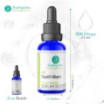 Skin Perfection Liquid Collagen Peptides Serum Booster for Face Elasticity Firming Diy Natural Ingredient Marine Collagen Soluble Plumper Mix in Any Hyaluronic Acid Serum or Facial Cream .5 Oz - Image 5