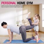 Ankle Resistance Bands with Cuffs, Home Gym Workout Equipment, Lifting Glute Butt Exercise Equipment for Women, Ankle Weights Fitness Band Set, Leg Booty Equipment for Training Perfect Body Shape - Image 4
