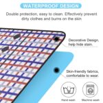TaTazon Adult Bibs, Bibs for Men Eating Washable, Reusable Adult Clothing Protectors with Crumb Catcher - Image 5