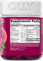 OLLY Women's Multivitamin Gummy, Vitamins A, D, C, E, Biotin, Folic Acid, Adult Chewable Vitamin, Berry Flavor, 65 Day Supply - 130 Count - Image 7