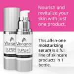 Vibriance Super C Serum for Mature Skin, Made in USA, All-in-One Vitamin Formula Hydrates, Firms, Lifts, Smooths, Targets Age Spots, Wrinkles, 1 fl oz - Image 2