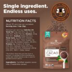 Navitas Organics Cacao Nibs, 16oz. Bag, 15 Servings - Organic, Non-GMO, Fair Trade, Gluten-Free - Image 3