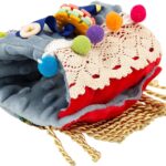 Fidget Blanket for Adult with Dementia,Dementia Products for Elderly,Alzheimers Dementia Activities for Seniors,Fidget Wrist Cuff Sensory Bracelet Toy for Seniors,Dementia Gifts (Blue)