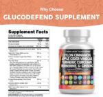 Clean Nutraceuticals Ceylon Cinnamon Turmeric Apple Cider Vinegar Ginseng Berberine Plus Bitter Melon Gymnema Milk Thistle Fenugreek - Image 3