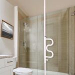 Stander Wonder Pole, Security-Pole and Curve Grab Bar, Tension Mounted Floor to Ceiling Transfer-Pole for Seniors, Elderly Adults, Bathroom Safety Assist and Stability Rail, White
