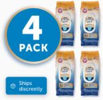 FitRight Fresh Start Flushable & Biodegradable Personal Cleansing Wipes, 192 Wipes (48 Wipes, 4 Packs), for Urinary Incontinence with The Odor-Control Power of ARM & HAMMER Baking Soda - Image 3