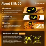 Eilik DQ - Touch Interactive Toys, Cute Robot Pets with Abundant Emotions. Idle Animations&Exclusive Mini-Games, Unique Gift for Girls & Boys. Support Update.(Special Version) - Image 4