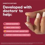 Physician's CHOICE Digestive Enzymes - Multi Enzymes, Bromelain, Organic Prebiotics & Probiotics for Digestive Health & Gut Health - Bloating & Meal Time Discomfort - Dual Action - All Diets - 30 CT - Image 2
