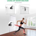Resistance Bands, Pull Up Bands, Workout Bands for Exercise, Thick Heavy Resistance Band Set with Door Anchor, Elastic Bands for Body Stretching, Crossfit Training at Home/Gym Men & Women Women - Image 6
