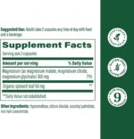 MegaFood Magnesium 300 mg - Highly absorbable Blend of Magnesium Glycinate, Citrate & Malate to Help Support Heart, Nerve Health and Relaxation - 60 Capsules (30 Servings) - Image 3