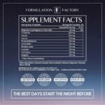 The Night Before: 10-in-1 Midnight Maximizer, Sleep Aid, Stress Relief, Cognition, Relaxation, Recovery, Magnesium Glycinate, L-Theanine, Glycine, Taurine, Lemon Balm, Rhodiola, Lavender (2 Months) - Image 6