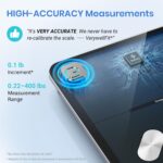 Etekcity Smart Scale for Body Weight FSA HSA Store Eligible, Bathroom Digital Weighing Scale with BMI, Body Fat, Muscle Mass, Accurate Bluetooth Home User Health Equipment Sync Apps - Image 2