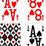 2 Pack Elite Low Vision Playing Cards, Large Print Playing Cards, Easy to Read Playing Cards for Visually Impaired, Educational Young Children