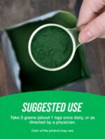 BulkSupplements.com Organic Spirulina Powder - Superfood Powder, Green Spirulina Powder, Spirulina Organic - Vegan-Friendly, 3g per Serving, 1kg (2.2 lbs) (Pack of 1) - Image 4