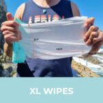 Body Wipes (5 Packs) 50 XL Shower Wipes Body Wipes for Adults Bathing, Traveling, Camping, Gym, Car, Elderly, Bedridden - Bath Wipes - Disposable Washcloths for Adults No Rinse - Image 5