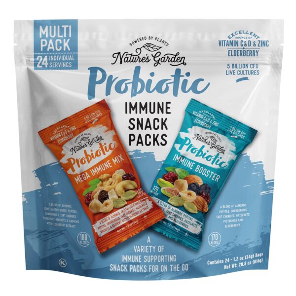Nature's Garden Probiotic Immune Snack Packs - 28.8 oz