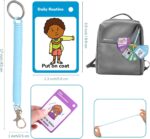 CHEFAN 110 PCS Autism Communication Cards for Speech Delay, Special Needs Visual Aid Language Learning Cue Cards Special Ed Feelings Emotions Flash Cards for Autism Communication - Image 2