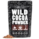 Wild Foods Organic Cocoa Powder | Single Origin Unsweetened Keto Chocolate Powder for Cooking & Baking | 100% Natural Cacao Beans | Sugar Free Non Dutch Raw Superfood | 12 oz