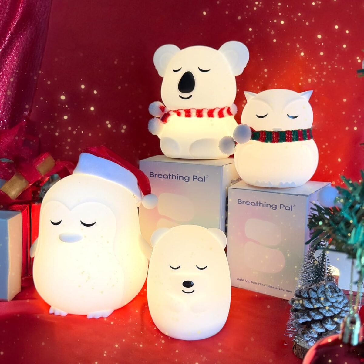 Breathing Pal 'Ollie'- Mindfulness Breathing Light, Guided Visual Meditation Breathing Light, Anxiety Relief Items for ADHD/Calm Down Corner/Meditation/Sleep Aid for Adult&Kid - Image 7