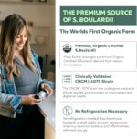 Organic Saccharomyces Boulardii - 10 Billion CFU - Clinically Validated CNCM I-1079 Probiotic Strain - Gut, Digestion & Healthy Bowel Support - First Organic Form of S. Boulardii Probiotic - 60 Count - Image 5