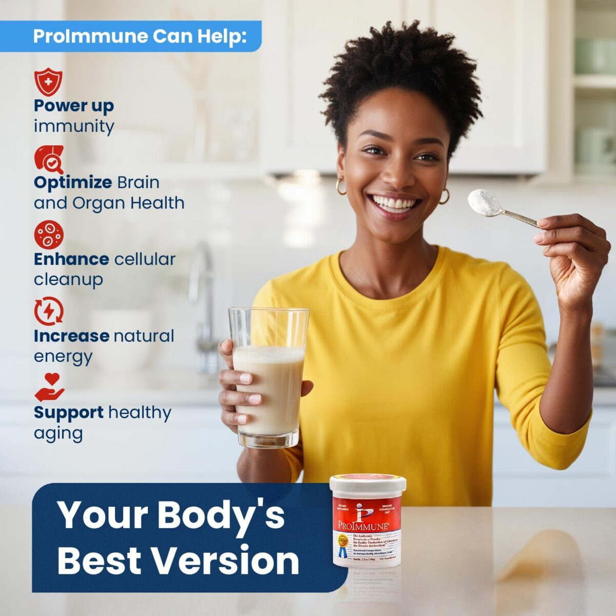 Immune Formulation 200 2 Month Supply of Glutathione, Authentic Pre-Mix in-a-Powder for Bodily Production of Glutathione. Nutritional Compositions to Increase Bodily Glutathione Levels - Image 8