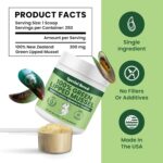 Green Lipped Mussel Powder for Dogs & Cats - 100% New Zealand Green Lipped Mussels - Natural Hip & Joint Supplement for Joints, Tendons, Ligaments, Muscles - 75 Grams - Up to 250 Servings - Image 6
