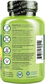 NATURELO Mens Multivitamins - One Daily Multivitamin for Men with Vitamins, Minerals & Organic Whole Foods, Boost Energy & Health, Non-GMO, 60 Vegetarian Capsules - Image 4