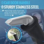 2 Pack Car Door Handle for Elderly - Vehicle Handle Assist for Handicapped,Portable Auto Support Door Handle Suitable for Seniors, Handicap,Injured - Image 3