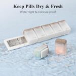Weekly Pill Organizer Magnetic, Travel Pill Case, Once Daily Medication Dispenser, Easy Medication Management Travel, & Daily Pill Storage - Image 4