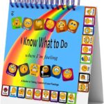 I Know What to Do Flipbook Emotions Chart for Kids Autism Learning Materials Feelings Chart to Identify Feelings and Make Positive Choices Emotions Wheel Calm Down Corner Supplies