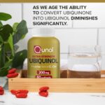 Qunol Ubiquinol CoQ10 200mg Softgels, Powerful Antioxidant for Heart and Vascular Health, Essential for Energy Production, Natural Supplement Active Form of CoQ10, 60ct Softgels - Image 3