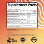 Vital Vitamins Brain Supplements for Memory & Focus - Nootropics Brain Support for Clarity, & Energy - with Ginkgo Biloba, Rhodiola Extract - 30 Capsules - Image 6