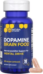 NATURAL STACKS NeuroLife + Dopamine Brain Food Bundle - Supports Mental Drive & Brain Longevity* - 120 Capsules - Image 2