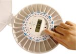 Auto Pill Automatic Pill Dispenser - 28 Compartments - Portable - White - Image 3