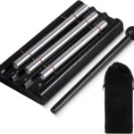 Classroom Chime Meditation Chimes Trio Teacher Three Tone Hand Bell for Management Mindfulness Percussion Instrument Reminder with Mallet Storage Bag for Prayer Teacher Gift Eastern Music Yoga
