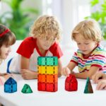 FNJO Magnetic Tiles, 110PCS Magnet Building Set, Magnetic Building Blocks,Construction STEM Learning and Playing Toys for Kids, Montessori Toy for Preschool Boys Girls Toddlers Classroom Must-Haves - Image 6