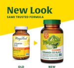 MegaFood Vitamin D3 5000 IU (125 mcg) - Vegetarian Supplements with Vitamin D3 K2 - Supports Bones, Teeth, Muscles & Immune Health - Certified Non-GMO - 120 Mini Capsules, 120 Servings - Image 2